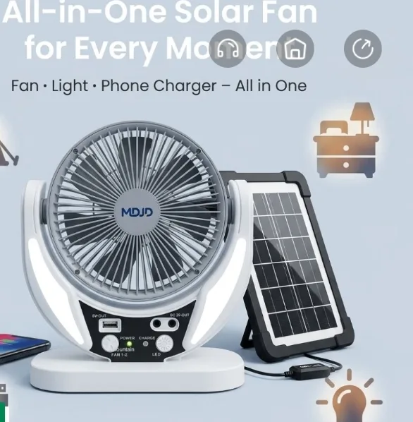 MDJD SOLAR FAN