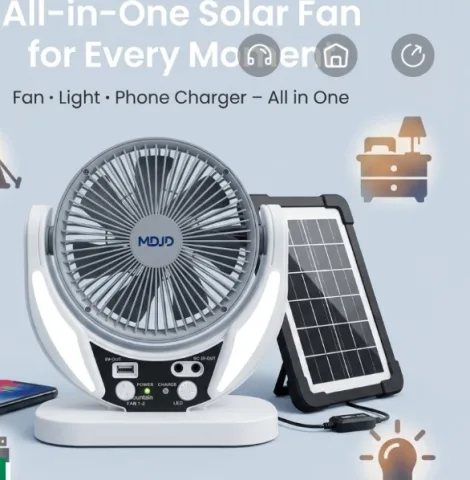 MDJD SOLAR FAN